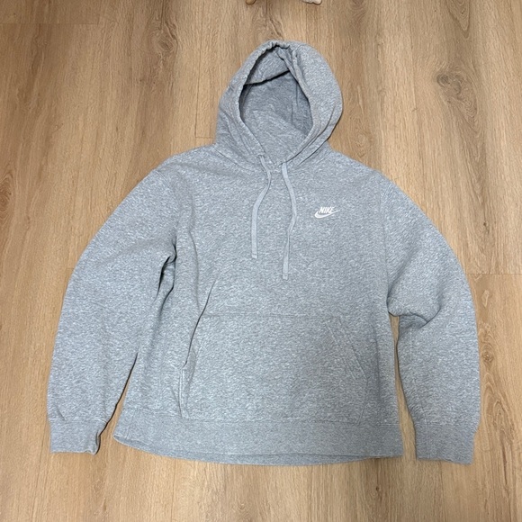 Nike Other - Nike Heather Gray Pullover Hoodie